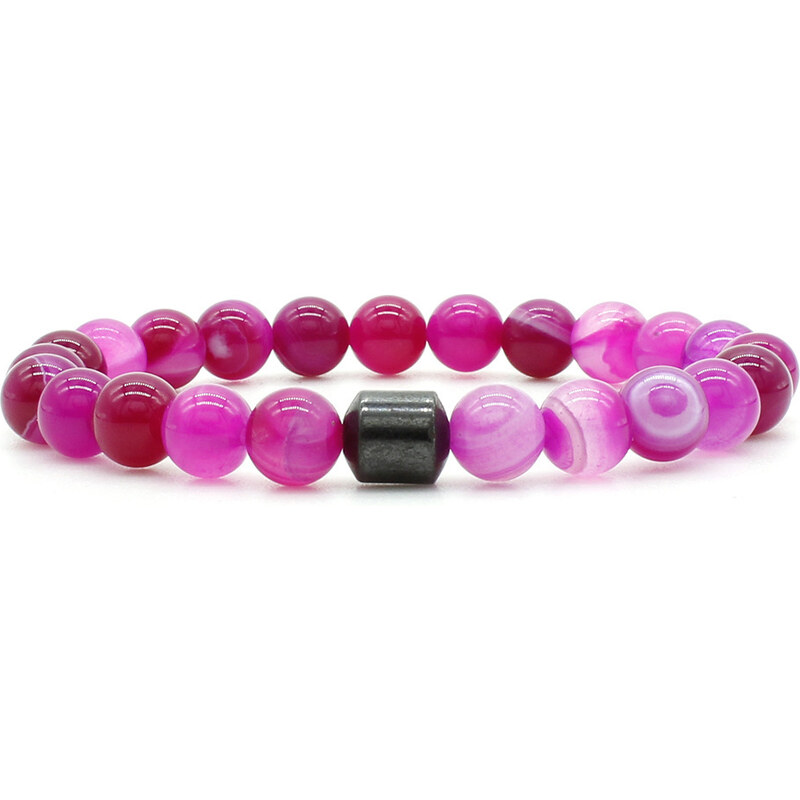 Flor de Cristal BOHO náramek s přírodními kameny - Árvore. Bílý Tyrkys 95180036