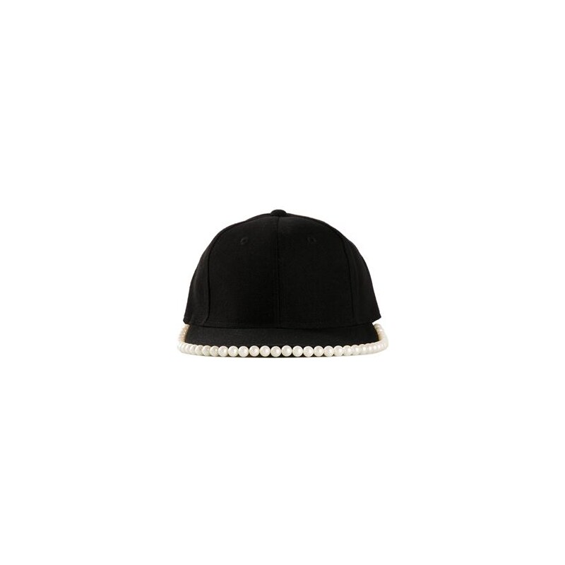 Piers Atkinson Pearl Embellished Cap