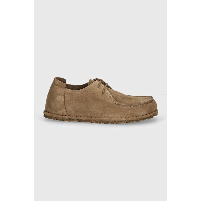 Semišové polobotky Birkenstock Utti Lace