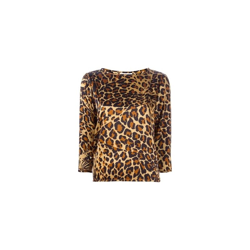 Yves Saint Laurent Vintage Leopard Top