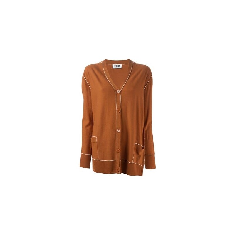 Sonia By Sonia Rykiel Outline V-Neck Cardigan