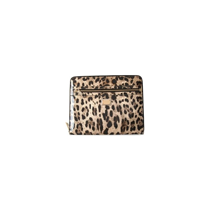 Dolce & Gabbana Leopard Print Tablet Case
