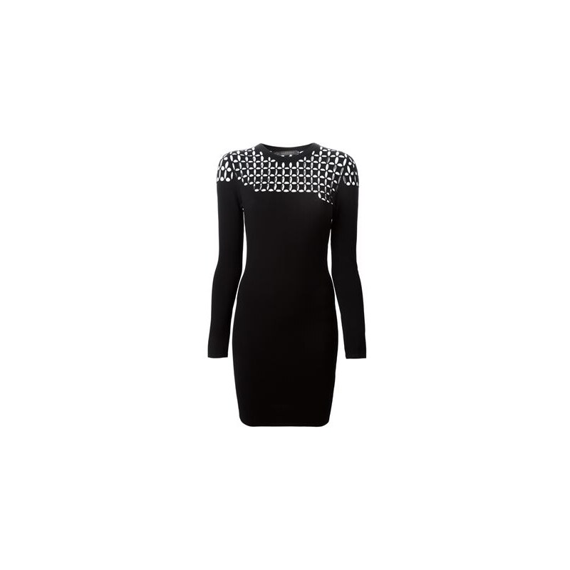 Versace Perforated Dress