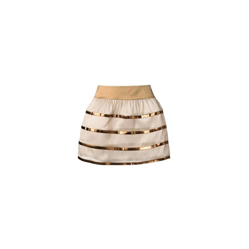 Giorgio Armani Metallic Stripe Skirt