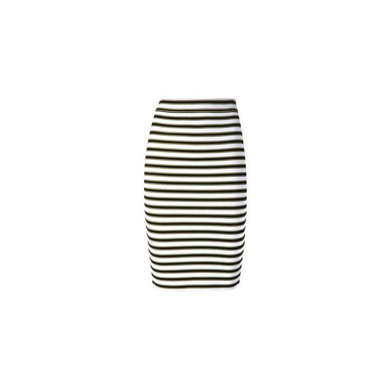 A.L.C. Striped Pencil Skirt