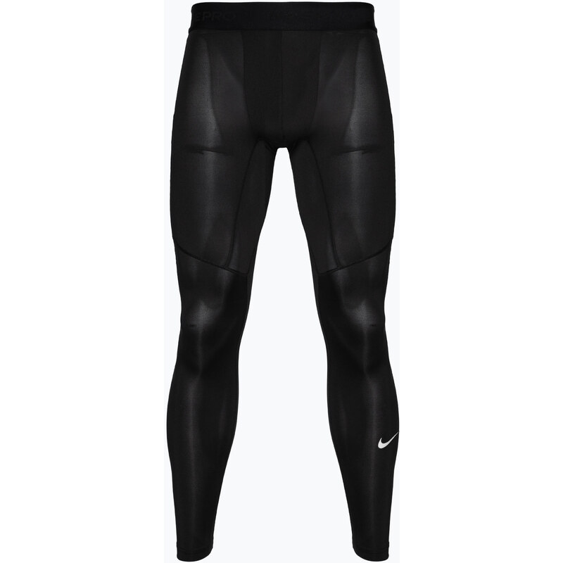 Pánské fitness legíny Nike Pro Dri-FIT Tight černá/bílá