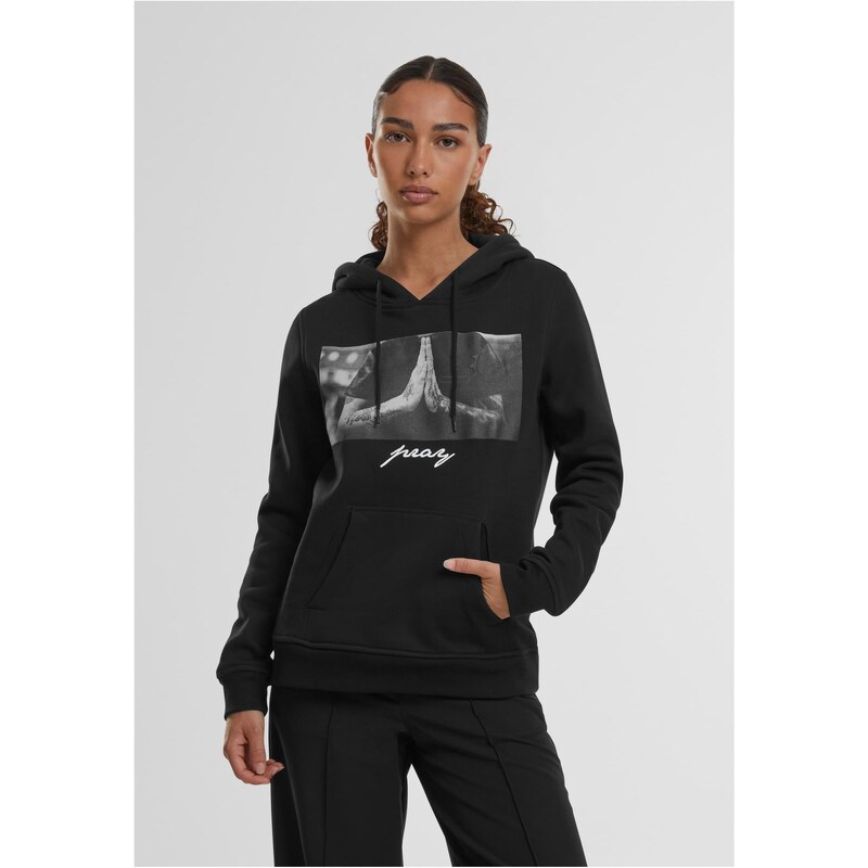 Mister Tee Ladies Pray Hoody černá 87591904
