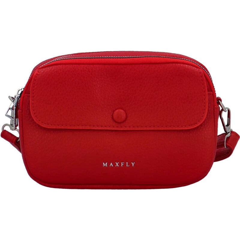 Dámská crossbody kabelka červená - MaxFly Thyrax červená