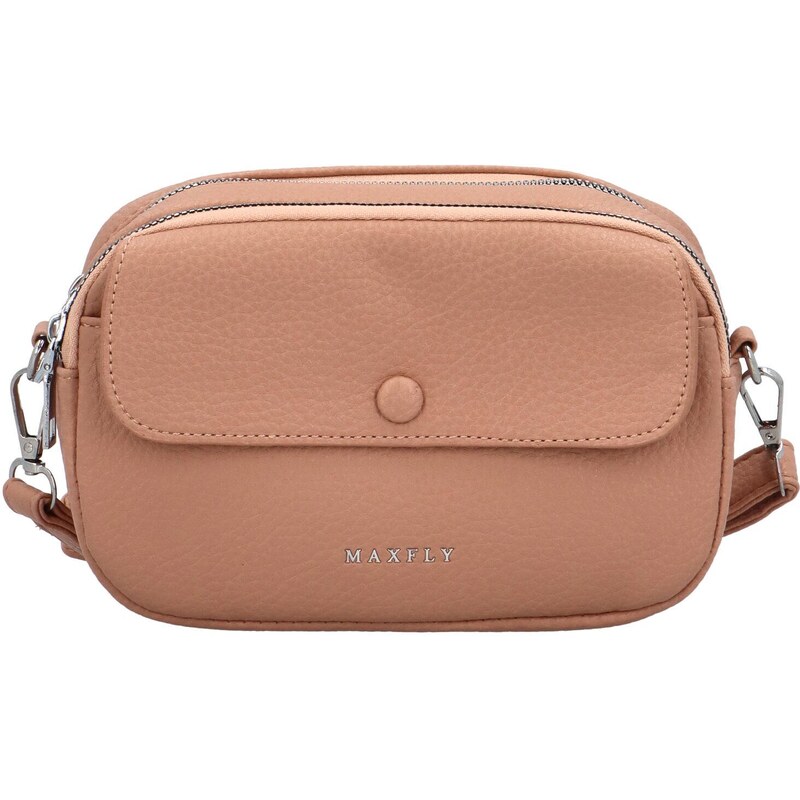 Dámská crossbody kabelka tmavě béžová - MaxFly Thyrax béžová