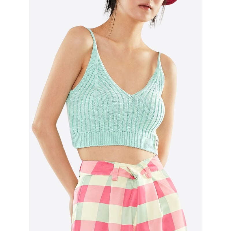 #VDR Pastel Mint Crop Top 95279789