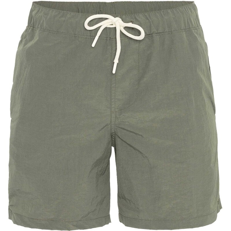 Daniel Hills Plavecké šortky khaki / bílá