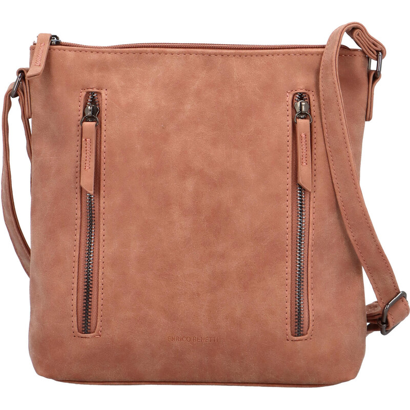 Dámská crossbody kabelka růžová - Enrico Benetti Berenika růžová
