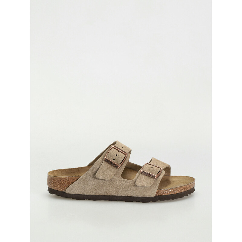 Birkenstock Arizona Suede Leather Narrow (taupe)hnědá