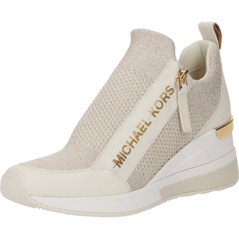 MICHAEL Michael Kors Slip on boty WILLIS béžová / champagne /