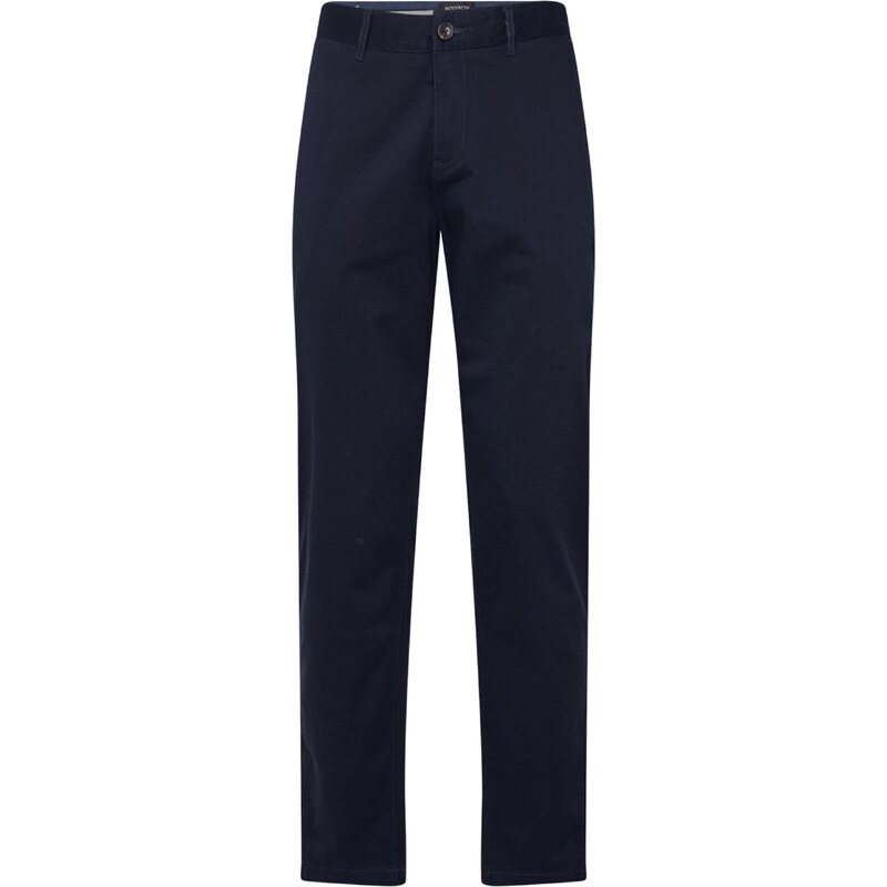 SCOTCH & SODA Chino kalhoty Stuart tmavě modrá