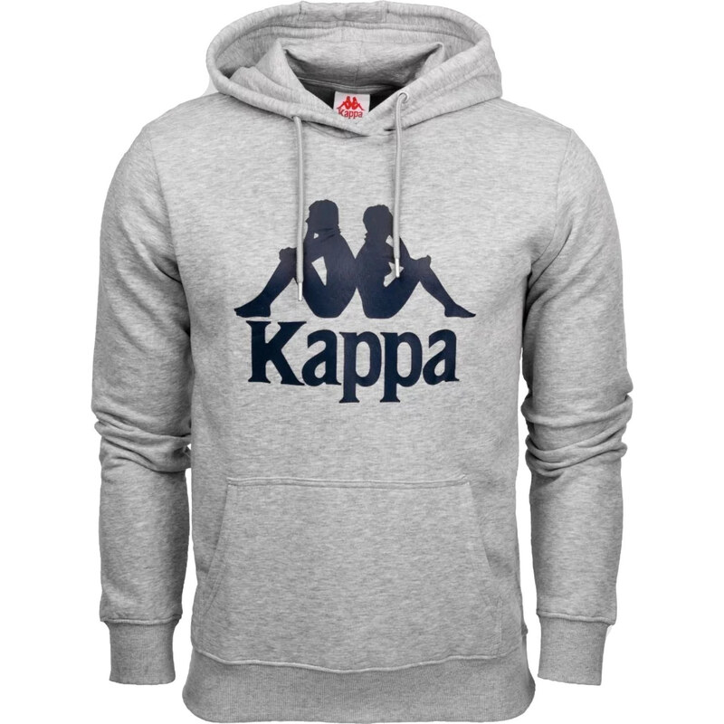 Šedá mikina Kappa Taino Hooded 705322-18M