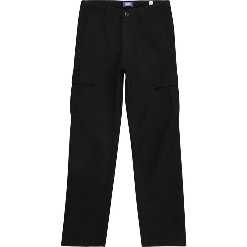 Jack & Jones Junior Kalhoty JPSTKane JJBarkley černá / offwhite