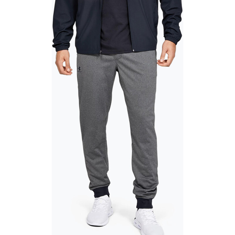 Under Armour Sportstyle Tricot Jogger 090 šedé pánské tepláky