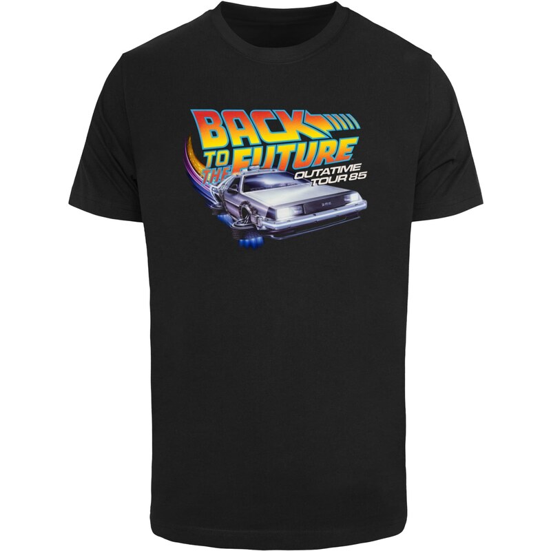 Merchcode Pánské tričko Outatime 85 Tee černé