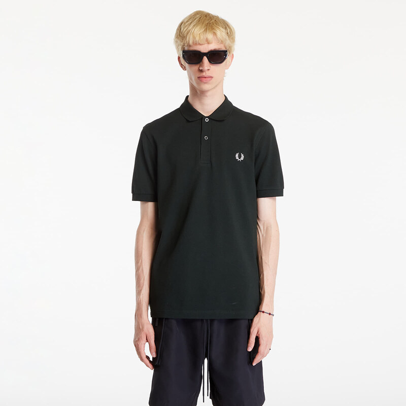 Tričko FRED PERRY The Polo Short Sleeve Tee Night Green/ Snow