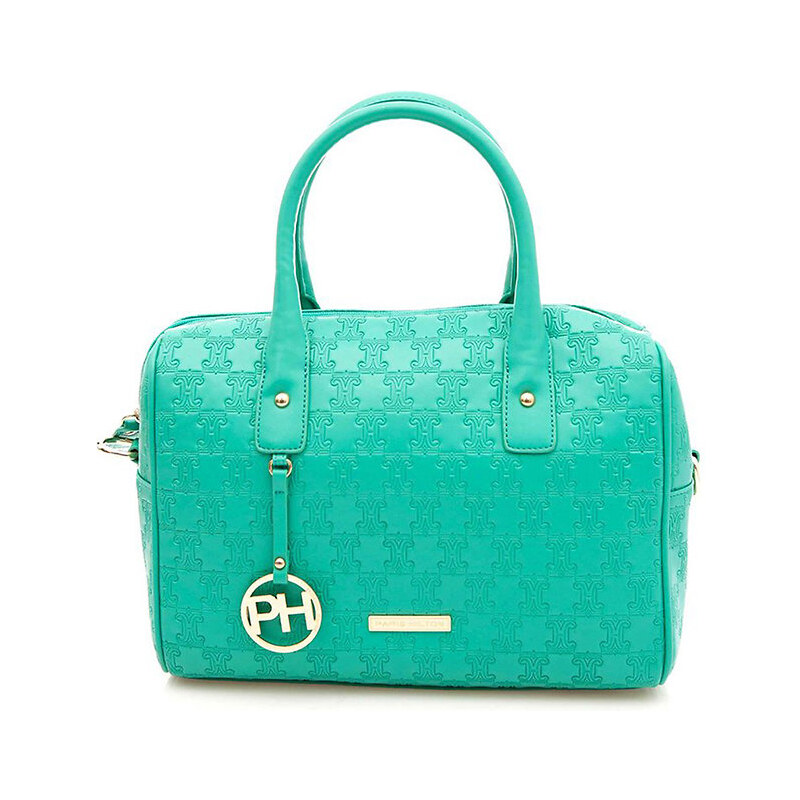 Dámská tyrkysová kufříková kabelka Paris Hilton