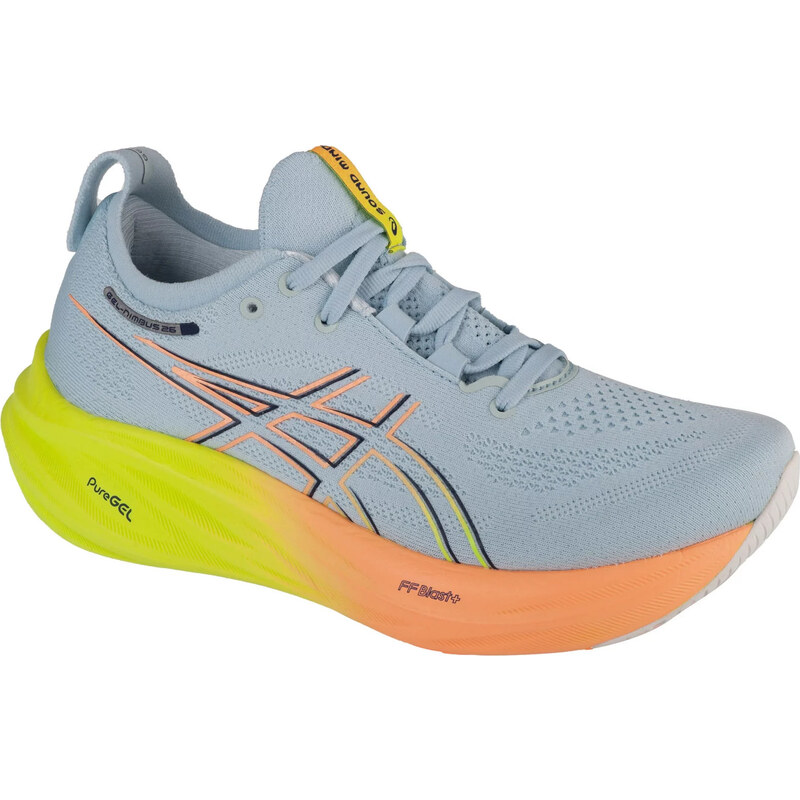 Šedé dámské běžecké boty ASICS Gel-Nimbus 26 Paris Šedá 95663952