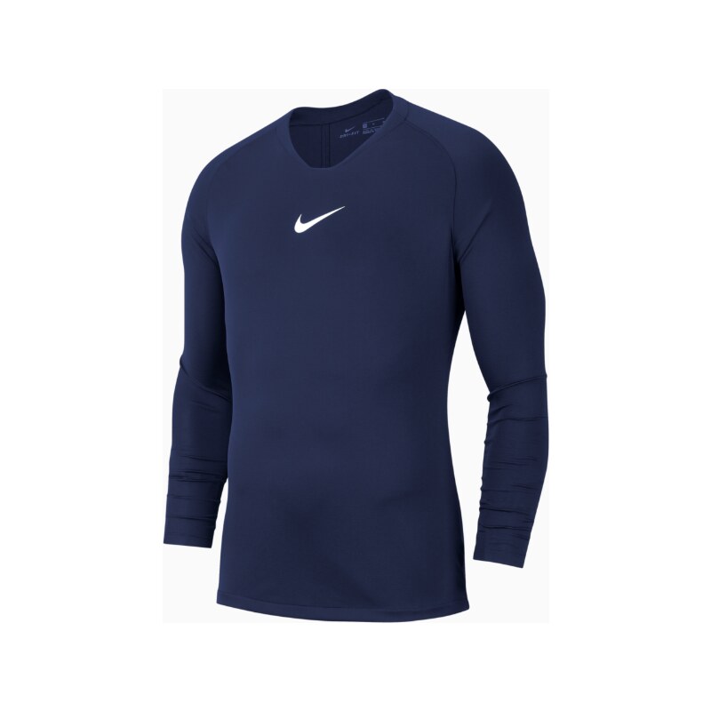 Tmavě modré tričko Nike Dry Park First Layer Longsleeve AV2609