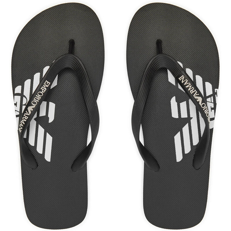 Dámské žabky XVQS08 XN746 A120 černé - Emporio Armani 95683827