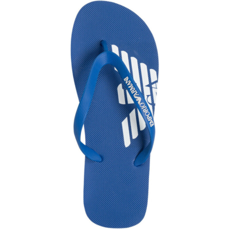 Unisex žabky XVQS08 XN746 T628 modré - Emporio Armani