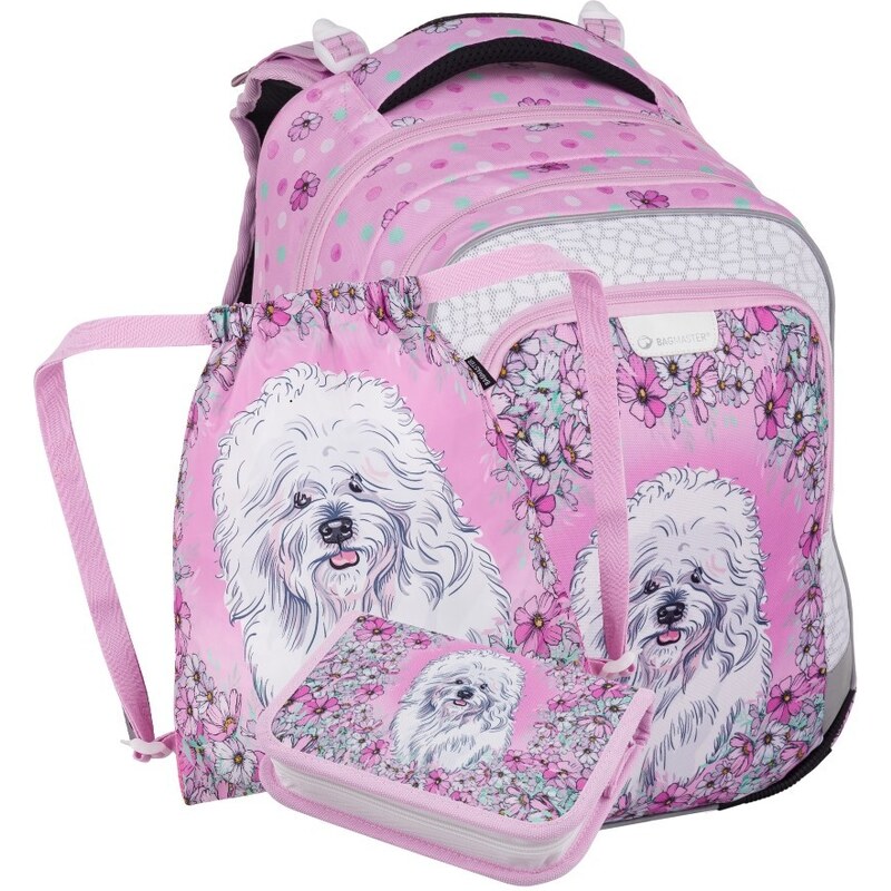 Bagmaster LUMI 24 G malý školní set pro prvňáčky – pejsek