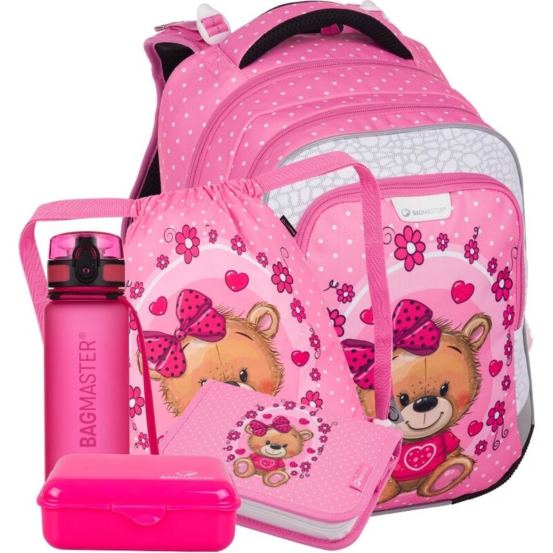 Bagmaster LUMI 24 H velký školní set pro prvňáčky – medvídek