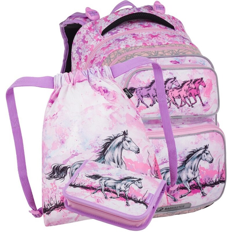 Bagmaster DOPI 24 A malý školní set pro prvňáčky – koně