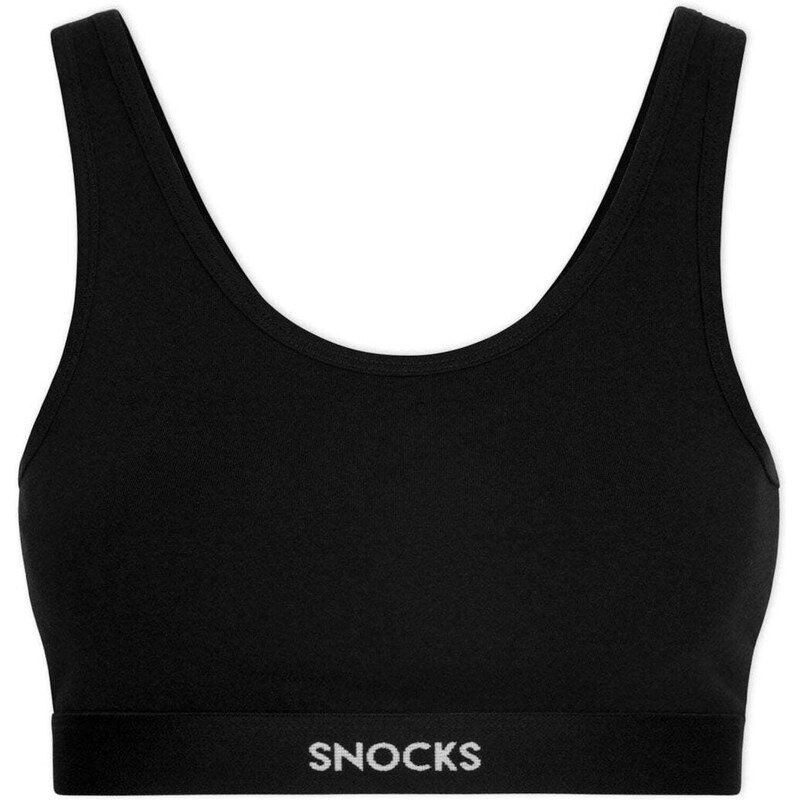SNOCKS Podprsenka černá / bílá