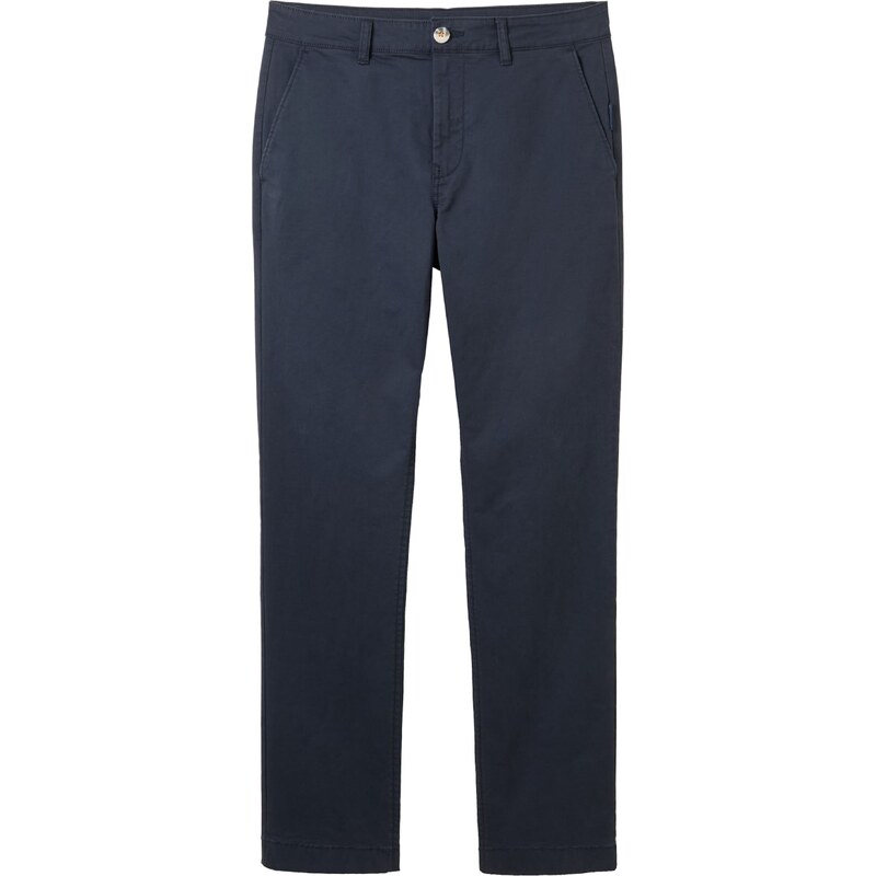 TOM TAILOR Chino kalhoty marine modrá