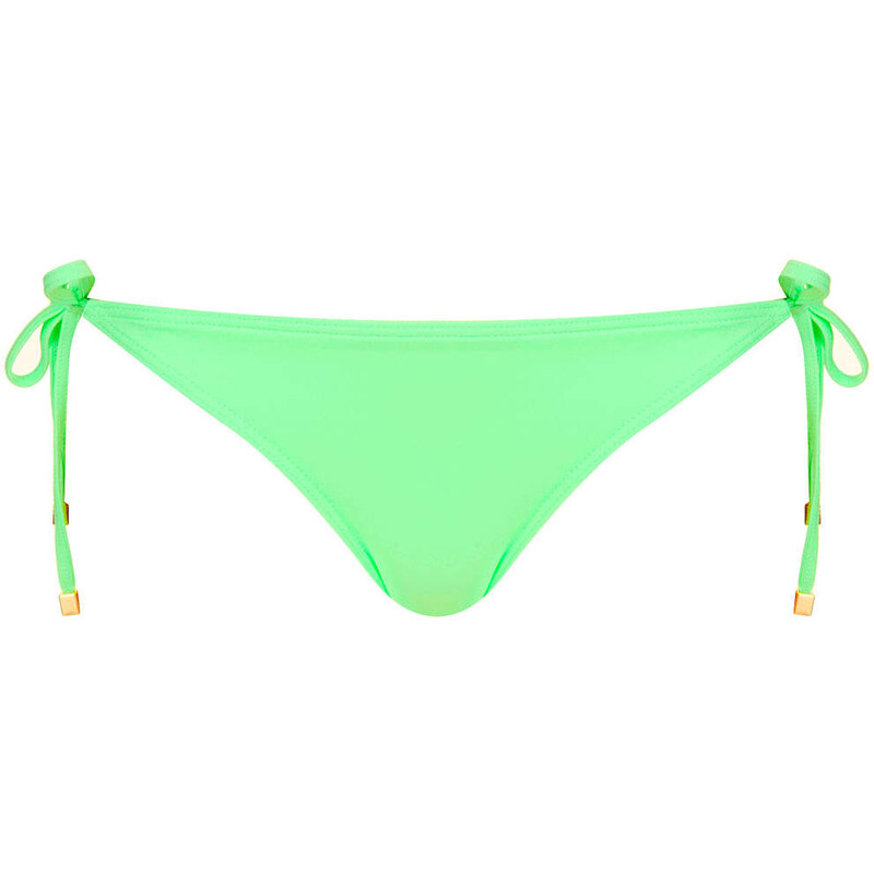 Topshop Apple Green Basic Tieside Bikini Pants