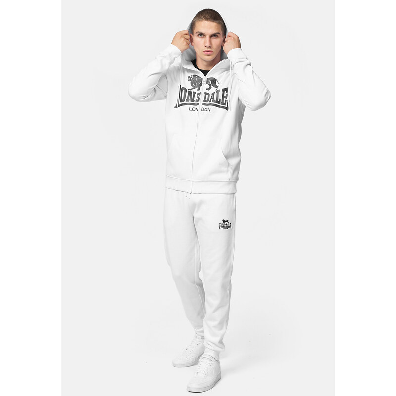 Lonsdale Mens hooded tracksuit regular fit 95725510
