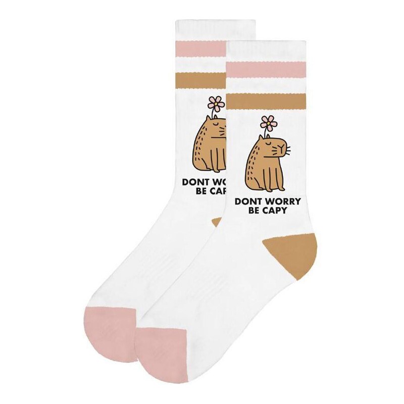 PONOŽKY AMERICAN SOCKS Be Capy - bílá
