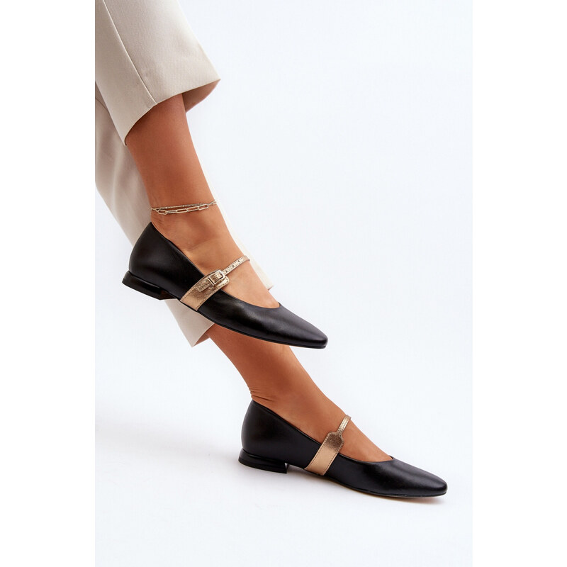 Inello Balerinky 2774 černo-zlaté - Step in style