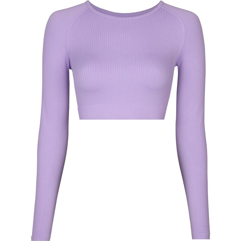 SNOCKS Funkční tričko Seamless lenvandulová 96323385