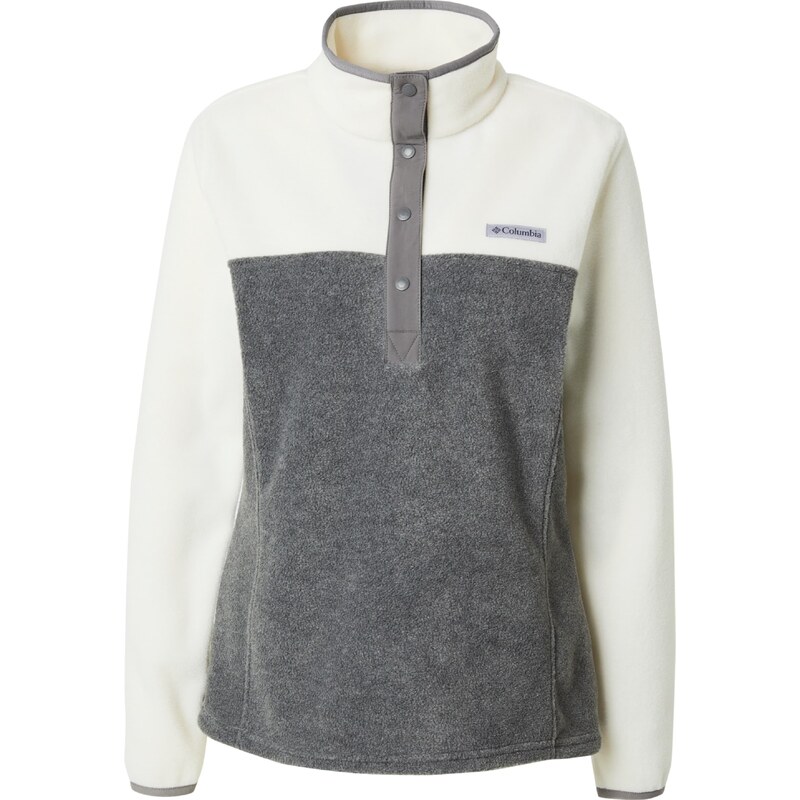 COLUMBIA Sportovní svetr Benton Springs tmavě šedá / bílá 96075966