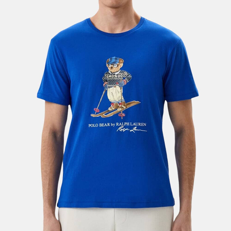 Pánské modré triko Ralph Lauren 55904