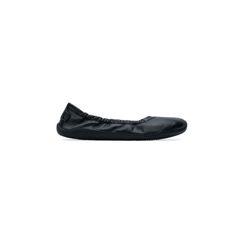 Vivobarefoot ASANA YIN BALLERINA LEATHER WOMENS OBSIDIAN 95873578