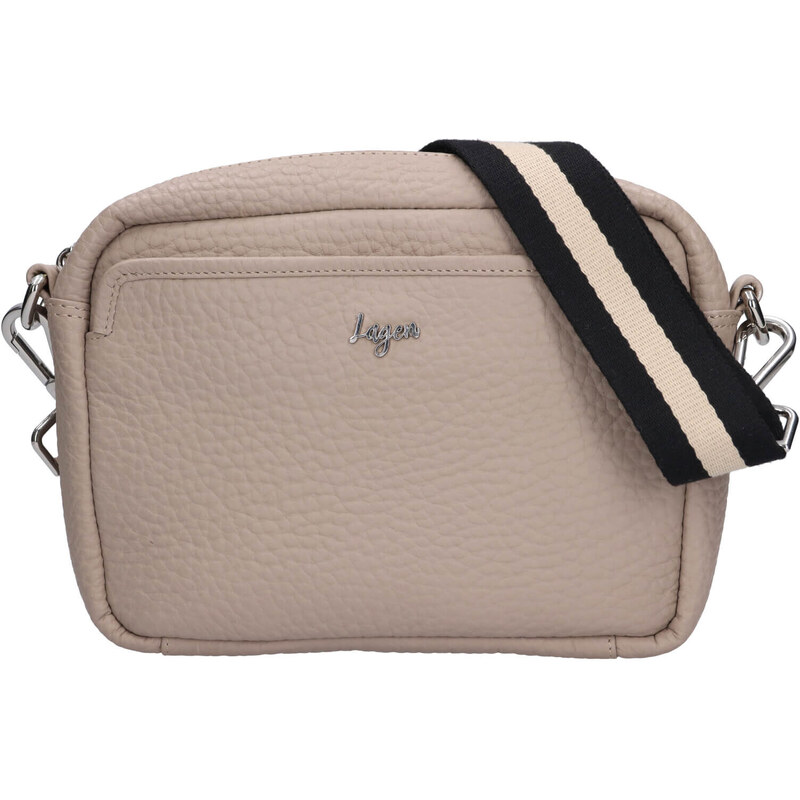 Dámská crossbody kabelka Lagen Donna - béžová 103205715