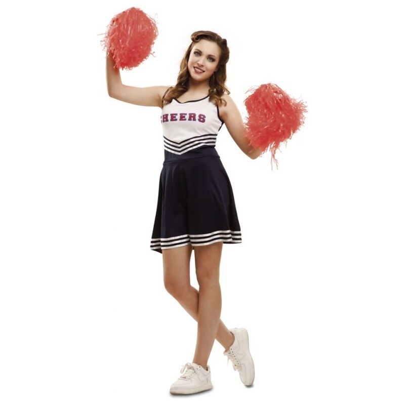 Kostým Cheerleader Velikost M/L 42-44