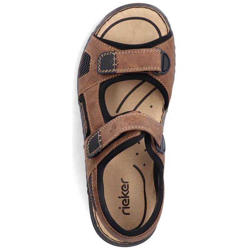 Rieker M 26156-25 RKR447B Sandály na suchý zip