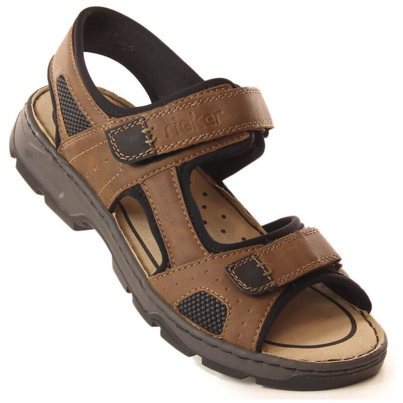 Rieker M 26156-25 RKR447B Sandály na suchý zip