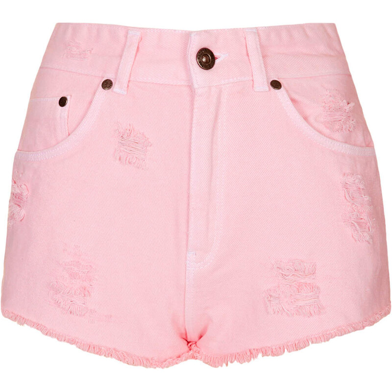 Topshop **Candy Rage Denim Shorts by The Ragged Priest