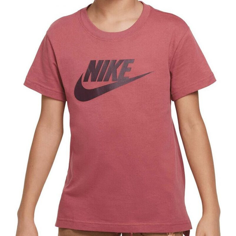 Dívčí tričko Jr AR5088 691 Terakota - Nike