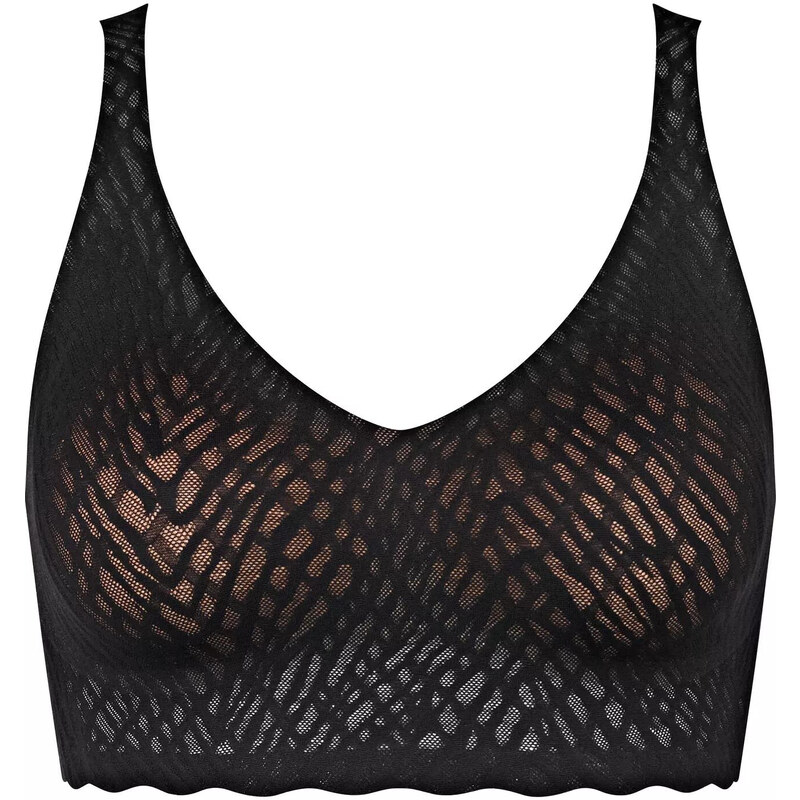 Dámská podprsenka ZERO Feel Bliss Bralette - BLACK - černá 0004 - 104414591