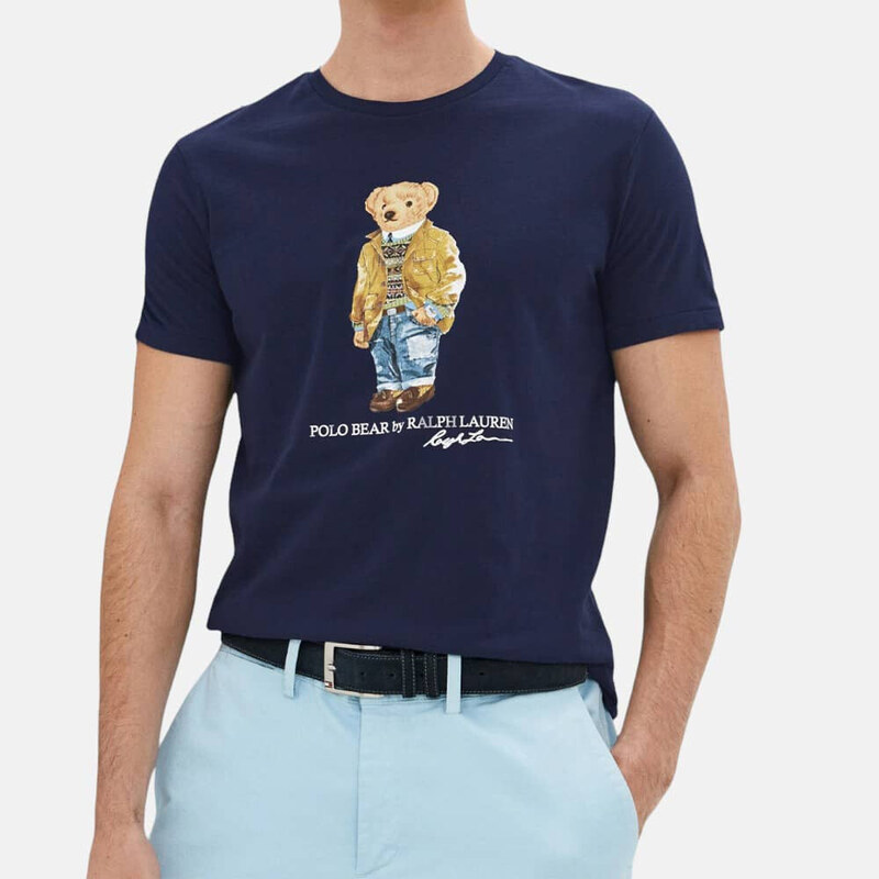 Pánské tmavě modré triko Ralph Lauren 55907